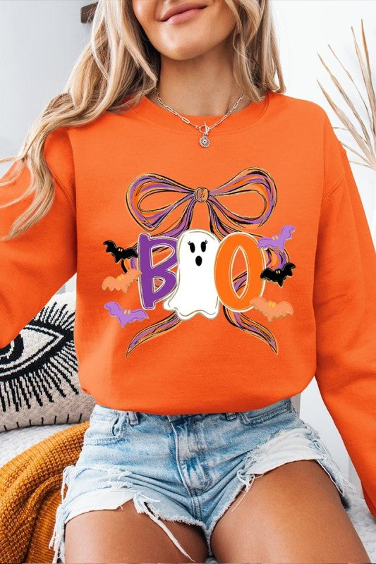 women's Boo graphic sweatshirt