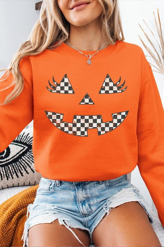 women's pumpkin sweatshirt
