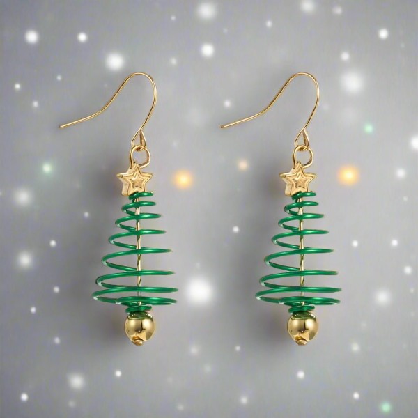 Christmas Tree Earrings