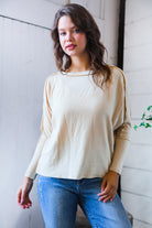 Slouchy Ribbed Long Sleeve