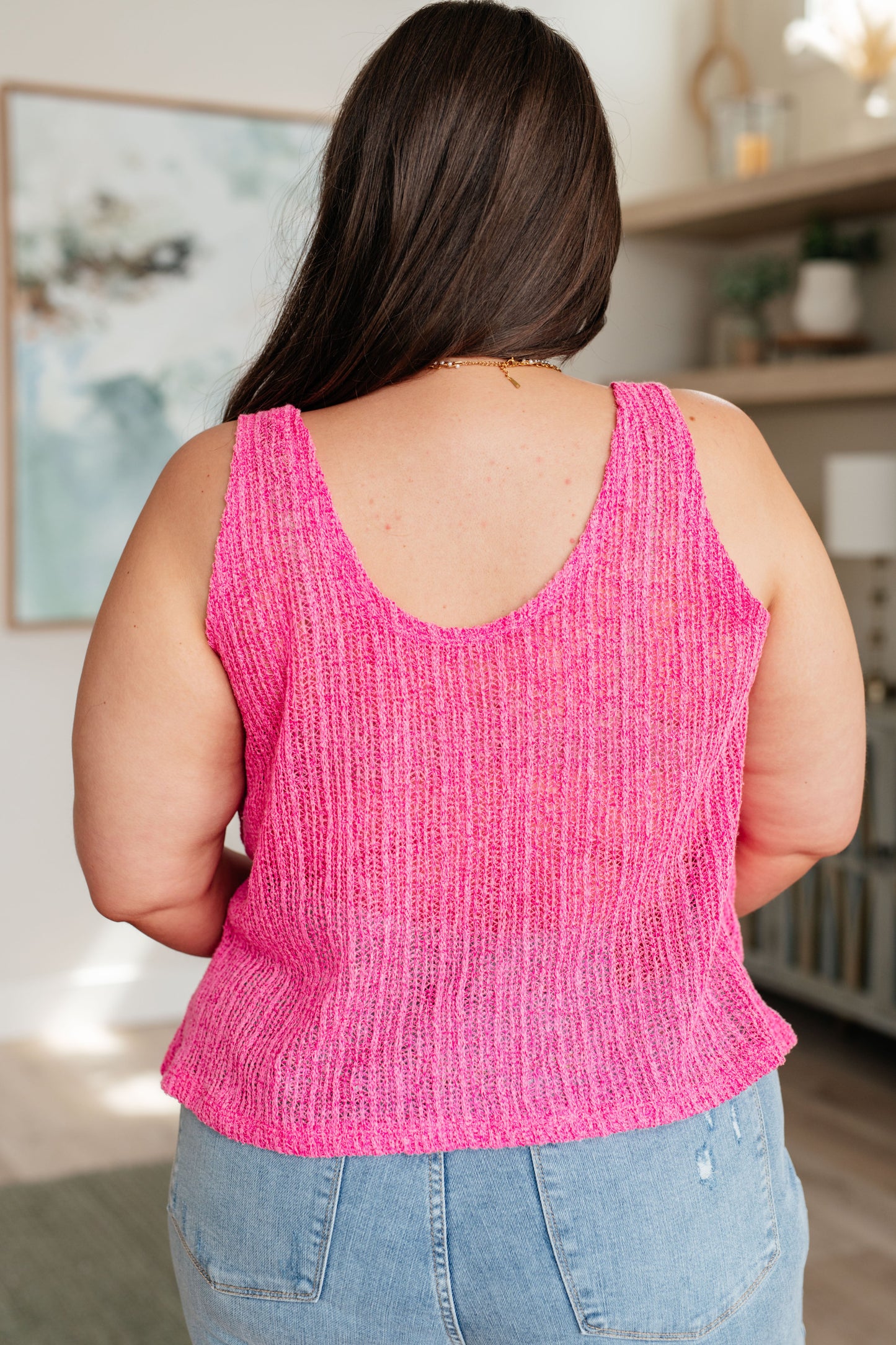 A Major Upgrade Knit Scoop Neck Tank