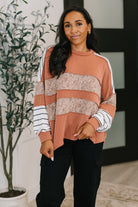 Color Block Pullover