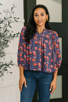 Floral Babydoll Blouse