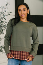 French Terry Long Sleeve Top