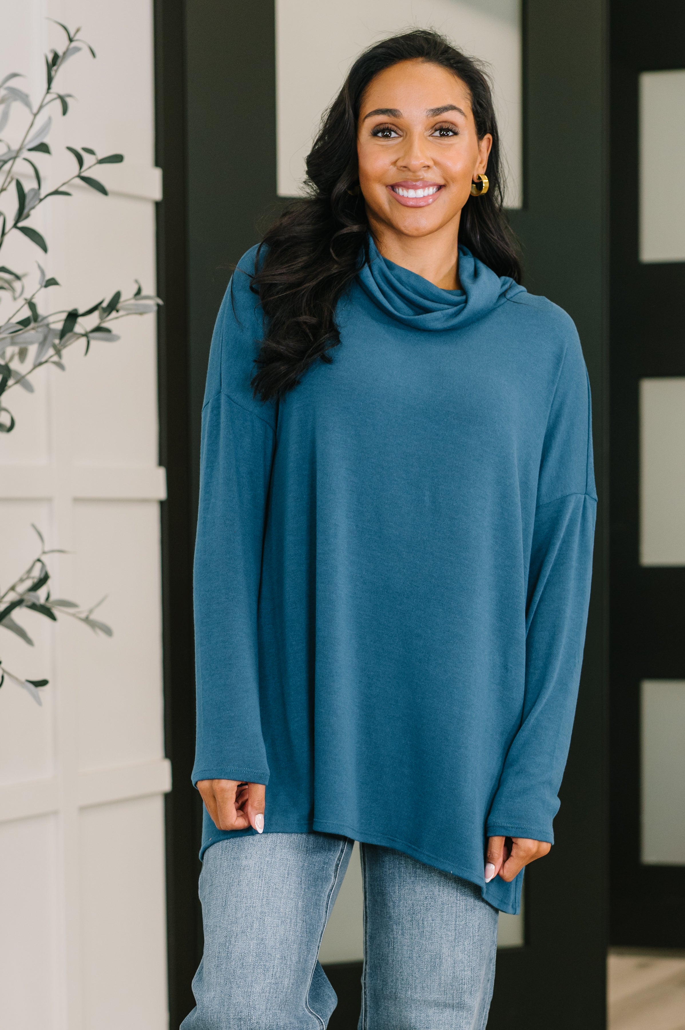 Cowl Neck Pullover