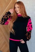 Animal Print Sweater
