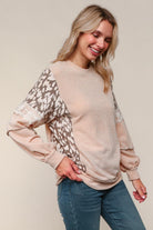 Animal Print Sweater