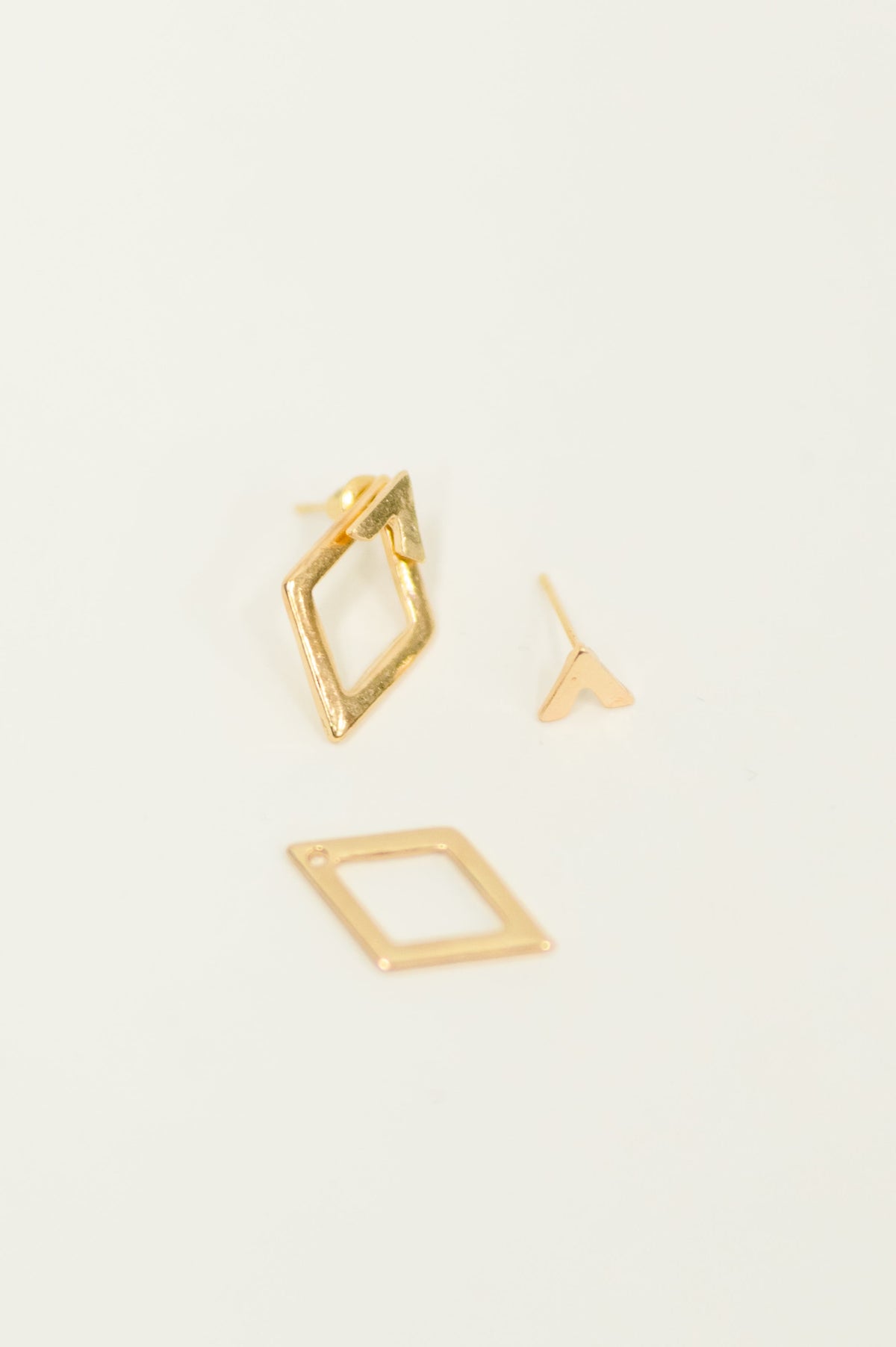 Geometric Rhombus Earrings