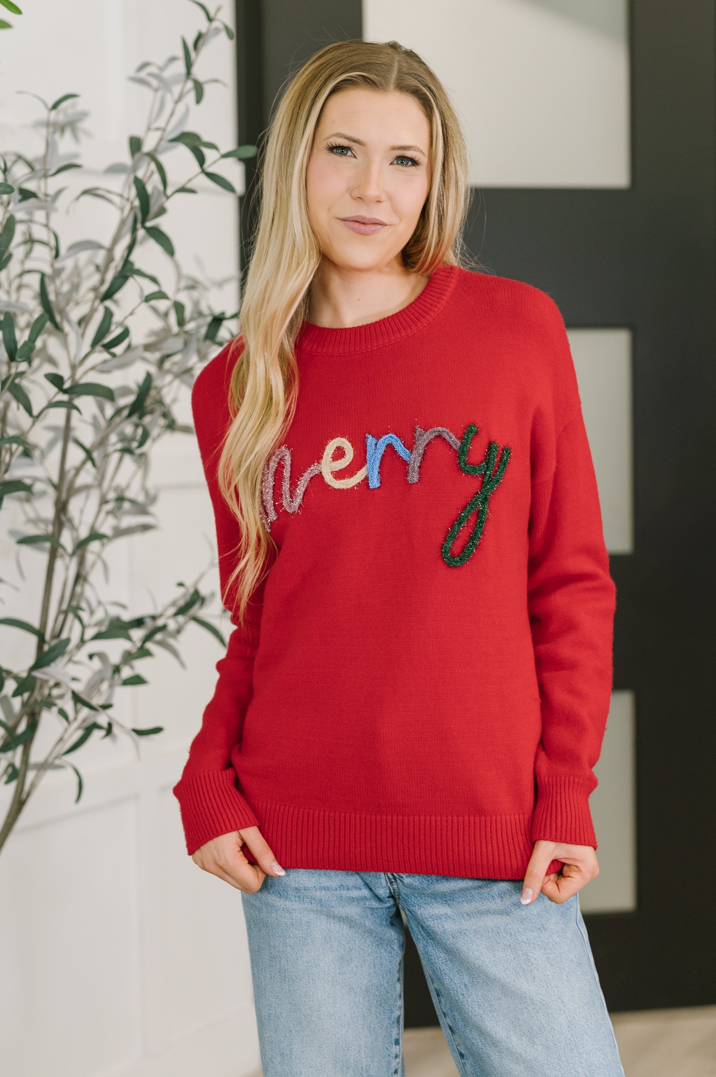 Festive Knit Sweater