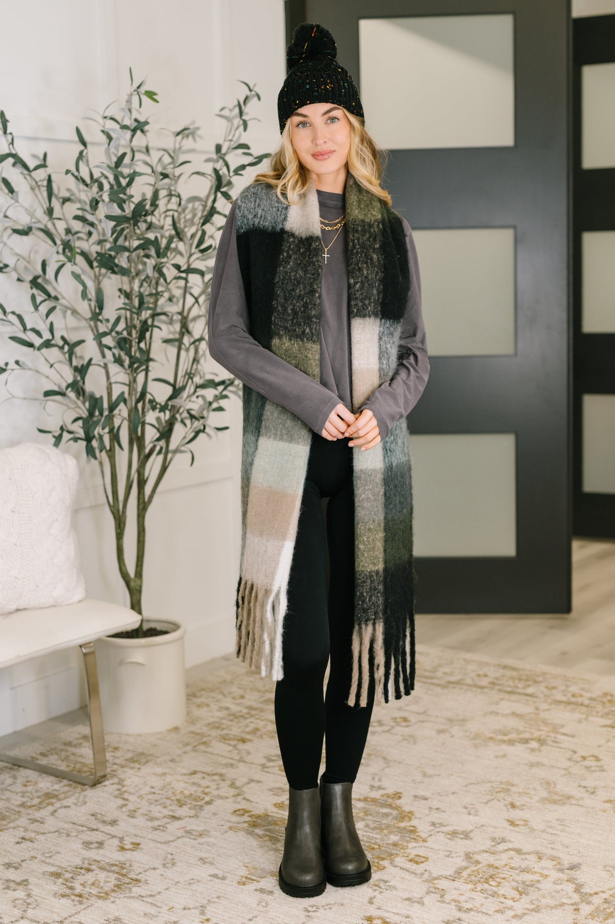 oversized scarf