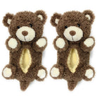 plush bear slippers