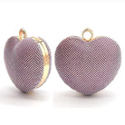 Rhinestone clutch bag