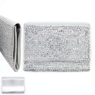 Sparkling Bold Rhinestone Chunky Clutch Bag
