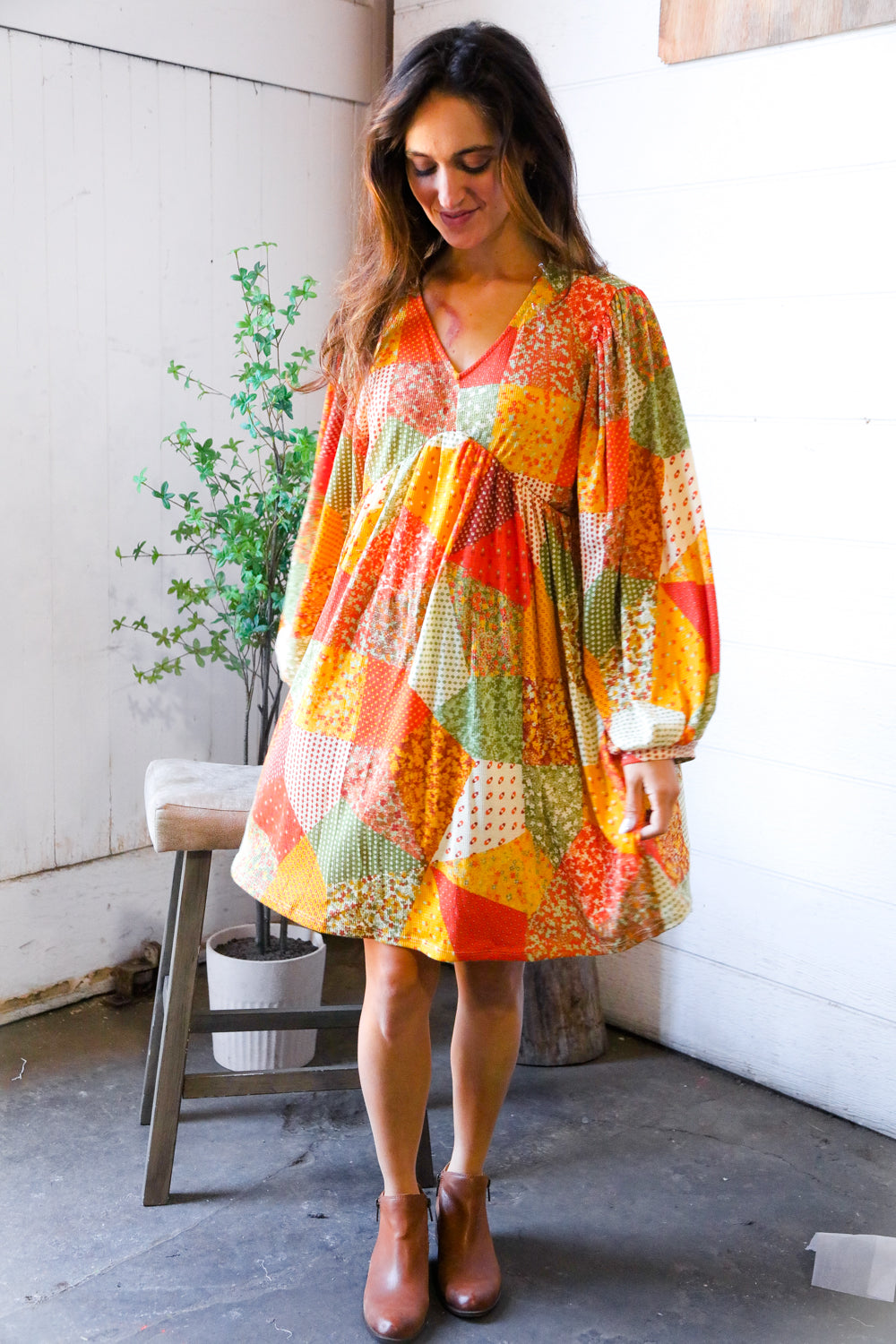 long sleeve dress