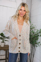 women's button cardigan