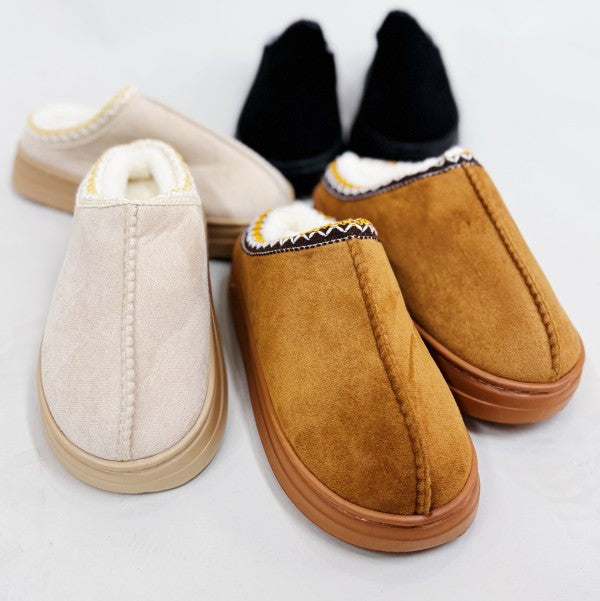 ultra-soft plush slippers