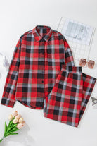 Women's Christmas Plaid Pajamas