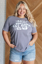 Antisocial Cat Mom Club, funny cat shirt, introvert cat lover tee, Bella Canvas graphic t-shirt, gift for cat moms, antisocial social club cat, unisex pet lover apparel.