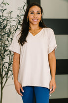 Women's Microfiber V-Neck Tee