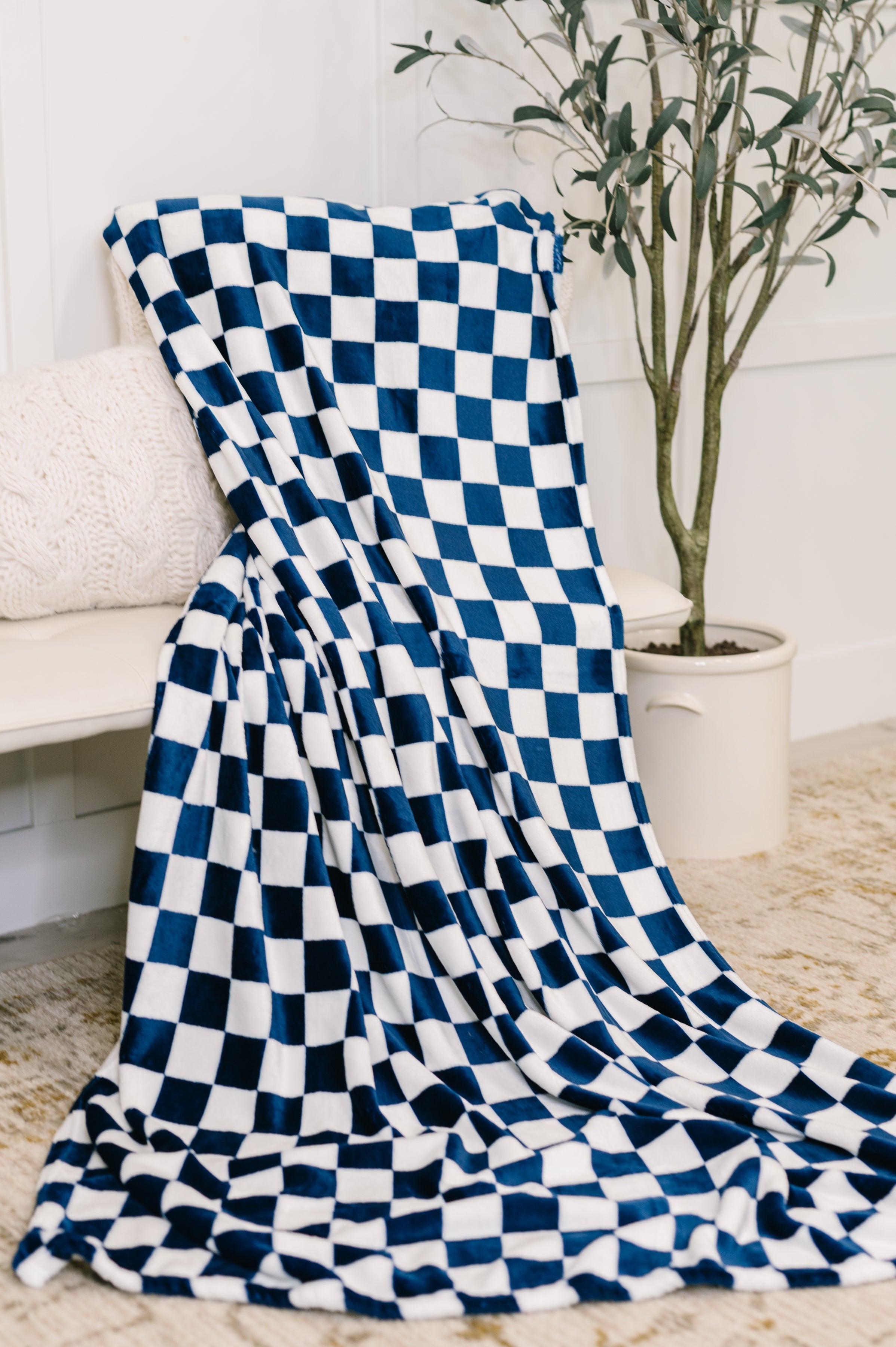 checkered blanket