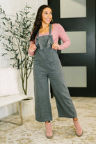 Denim jumpsuit black