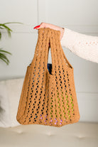 Girls mini tote, kids open weave bag, tan girls purse, children's fashion accessories, little girls handbag, boho kids bag, holiday gifts for girls, mini-me accessories.