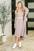 Dress and Cardigan Set