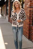 leopard cardigan