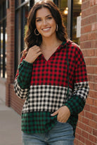 Holiday Plaid Hoodie