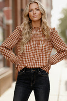 Gingham Blouse