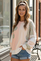 Women's Patchwork Pullover
