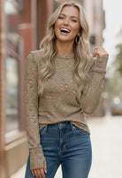 Floral Long Sleeve Tee