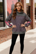 Mixed-Floral Sweatshirt