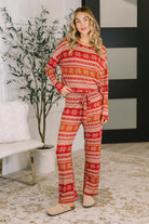 French terry pajama set