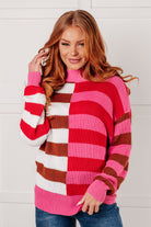 Color Blocked Sweater