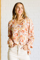 Marigold Dreams blouse