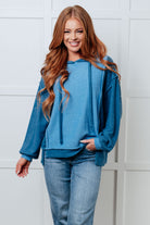 Color block hoodie