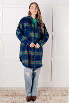 Brushed Flannel Coat