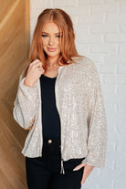 sequin jacket