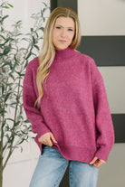 High Neck Sweater Pullover
