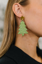 festive dangle earrings
