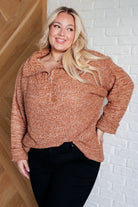 Oversized Half-Zip Sweater