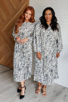 women's pleated midi dress