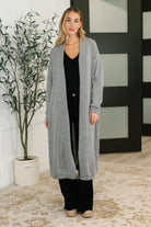 Lightweight Open Front Cardigan