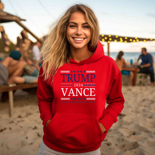 Trump 2024 Vance Make America Great Again Unisex Hoodie