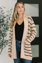 Striped Cardigan