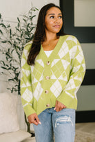 Women's Argyle Cardigan