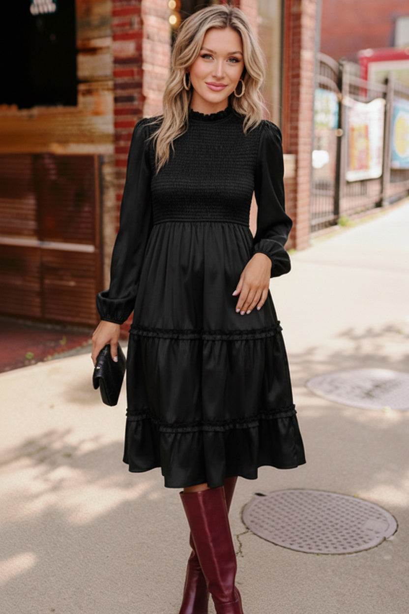 Black Midi Dress