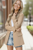 taupe blazer