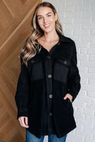 Women's Black Fleece Jacket
